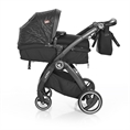 Combi Stroller ADRIA with pram body BLACK